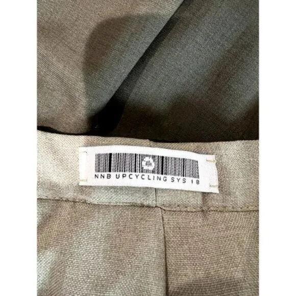 NNB Reworked Vintage Palazzo Pants in Brown